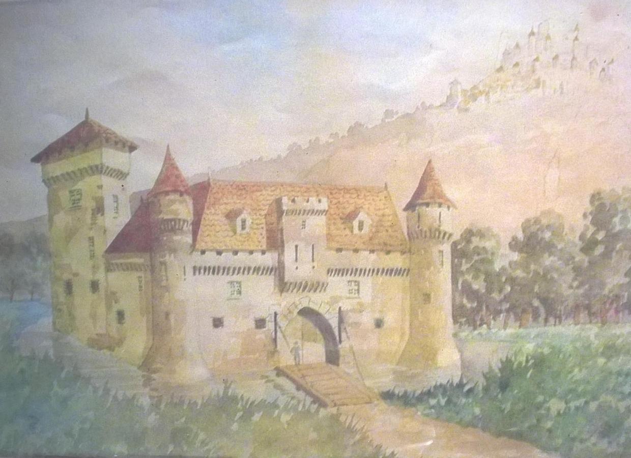 Chateau De La Vernede Saint-Rémy-de-Chargnat Buitenkant foto
